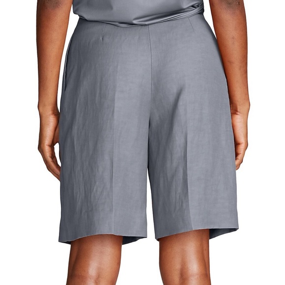 Halston linen shorts size 2 - Picture 3 of 6